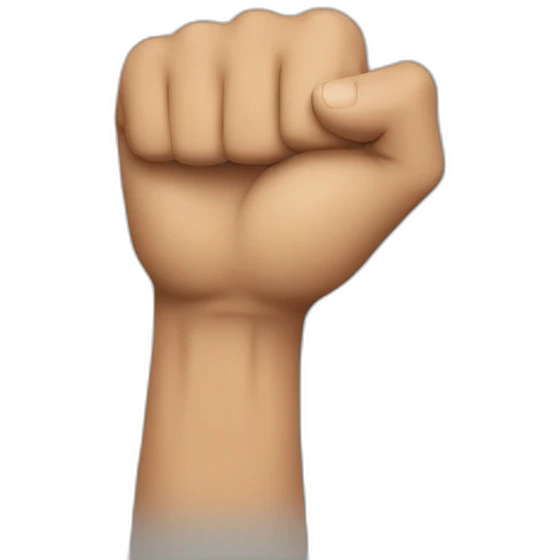 Strong right arm emoji