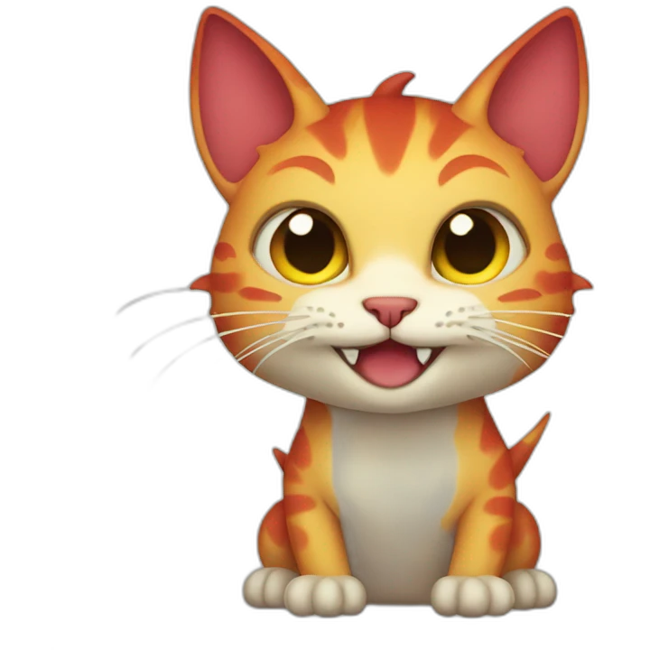 dragon cat emoji