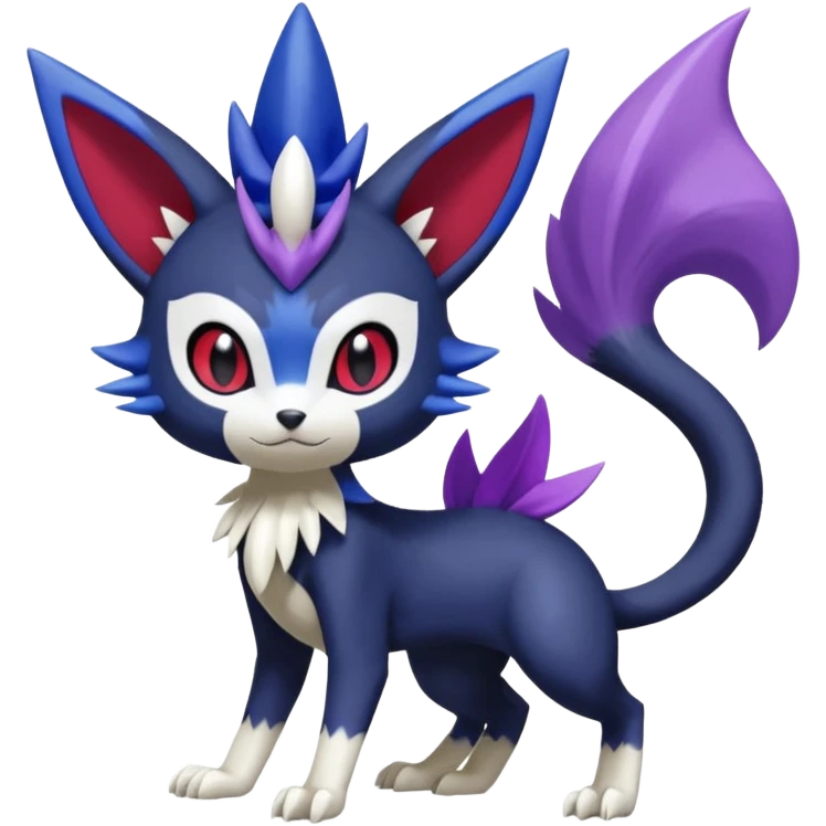 Meloetta-Weavile-Sneasel-Meowstic-Pokémon-Fakémon-fusion-hybrid-creature emoji