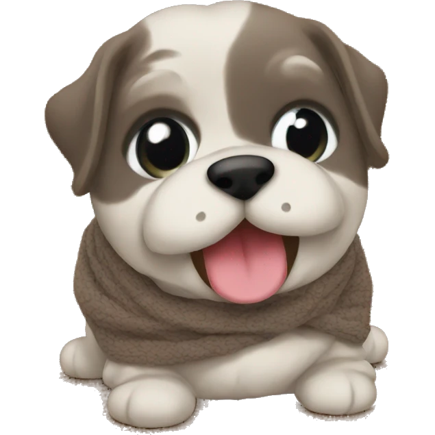 Cute blanket emoji