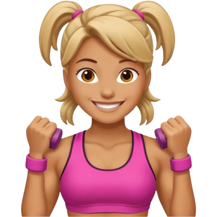 Gym girl emoji