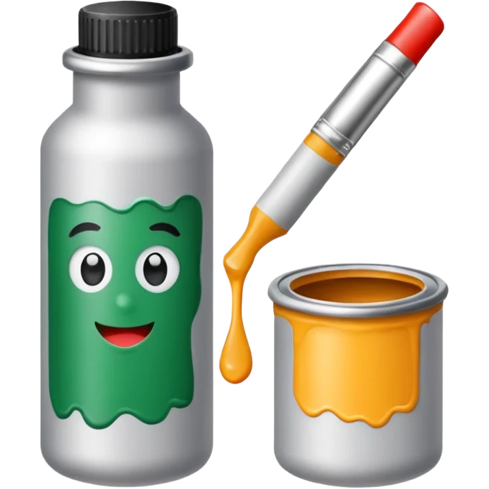 artist paint tubes emoji