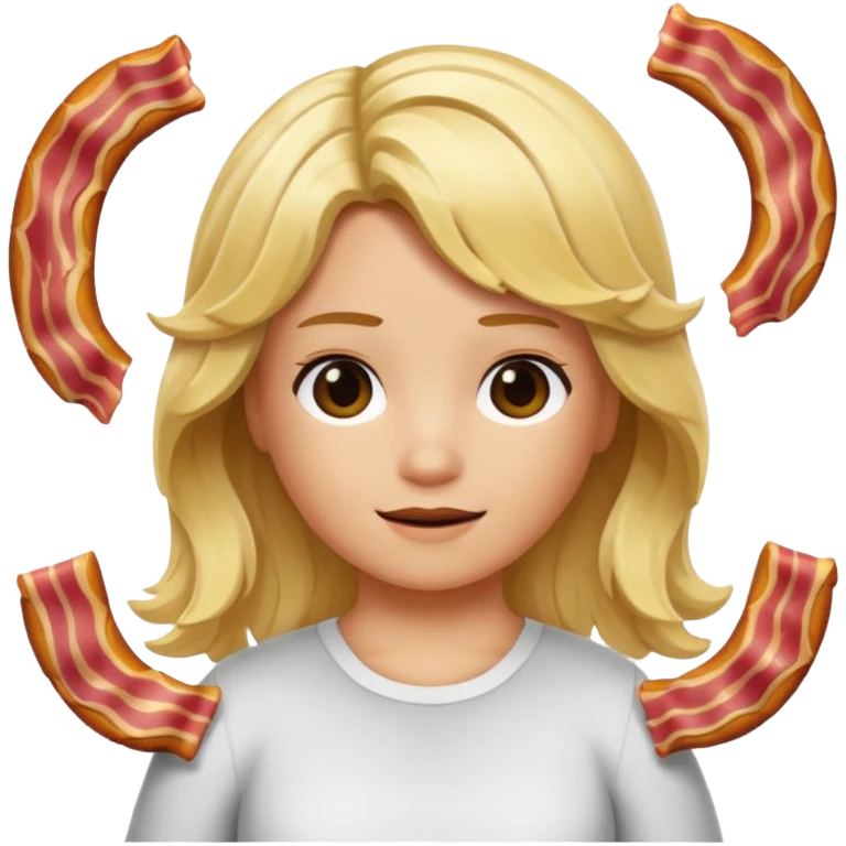 hair bacon roblox emoji