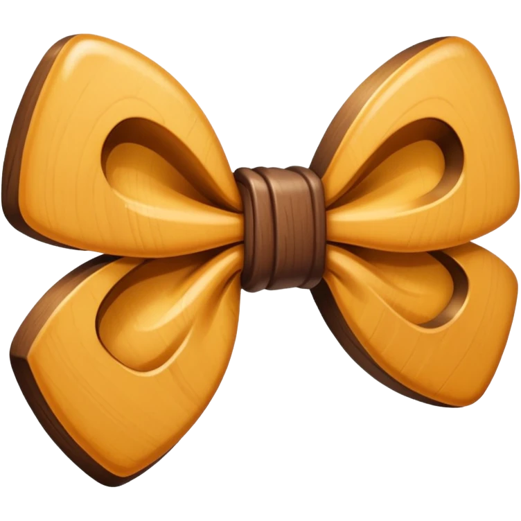 bow brown emoji