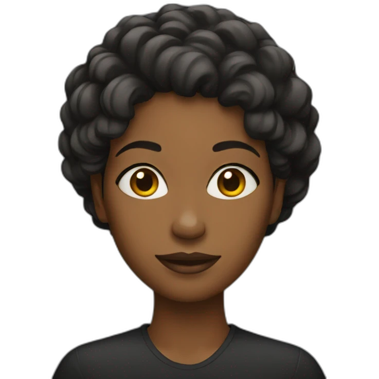 black woman emoji