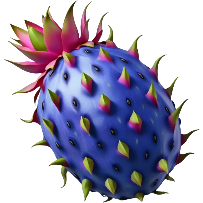 Голубой драконий фрукт emoji