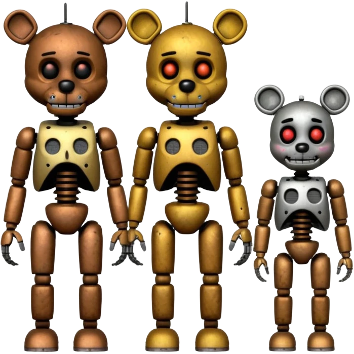 Five nights at Freddy’s animatronics emoji