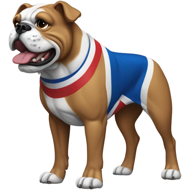Folsom High School Bull dog emoji