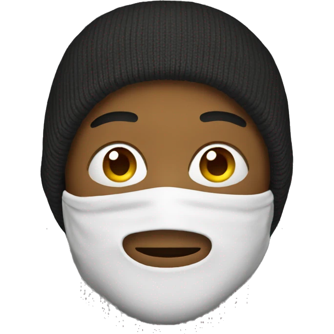 Ski mask emoji emoji