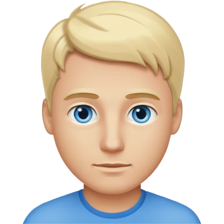 blond man emoji