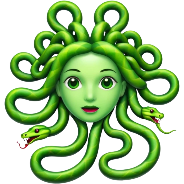  Medusa snake are made of jelly and candy  emoji