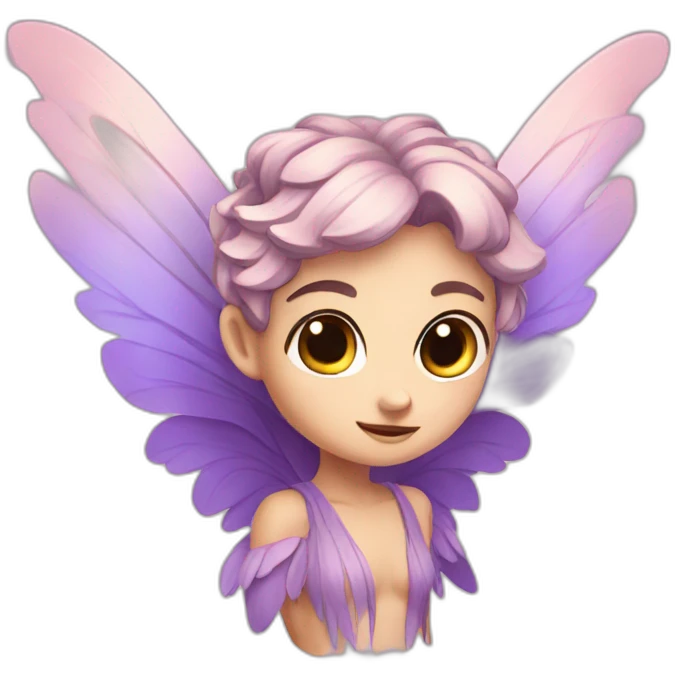 fae with wings emoji