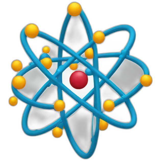 rutherford atomic model emoji