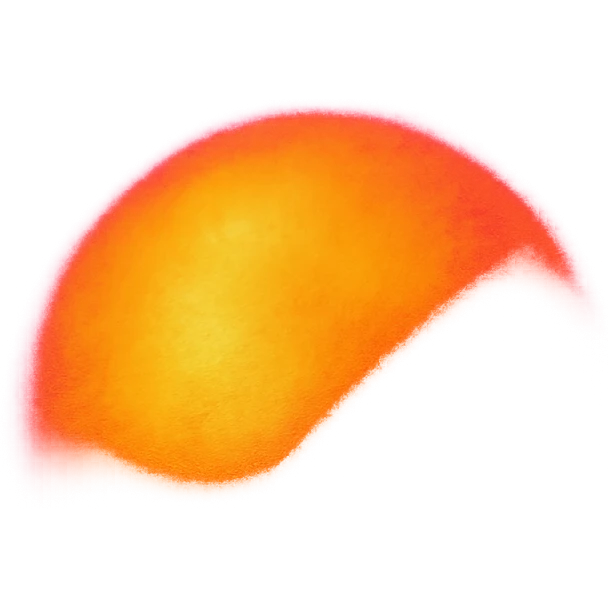 A sphere in thermal camera colors, red and purple gradient emoji