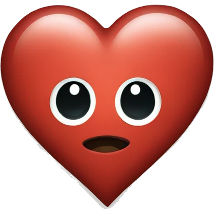 Christmas heart emoji