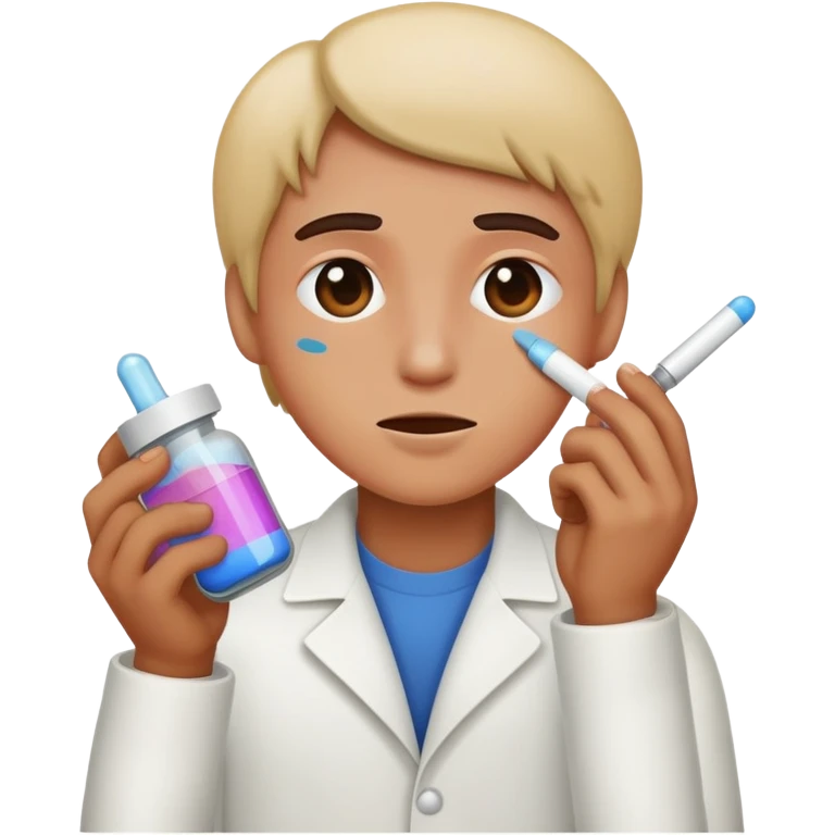 Doing drugs emoji