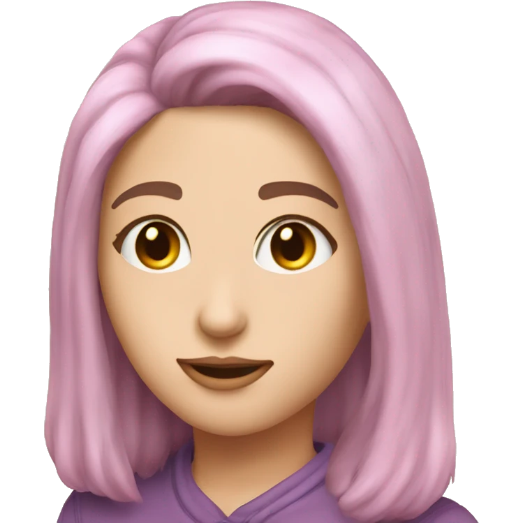розовый кот ниндзя emoji