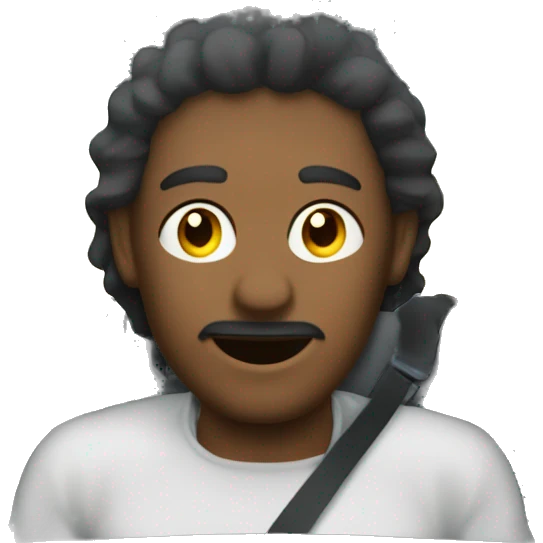 deux personne qui roule et sortent la tête de la voiDrake qui roule en voitureure emoji