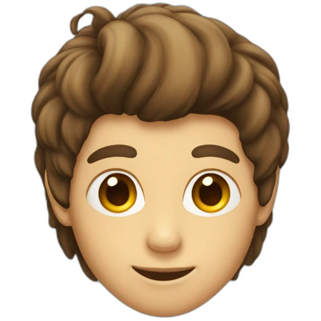 Human with Monkey tail and Monkey ears emoji