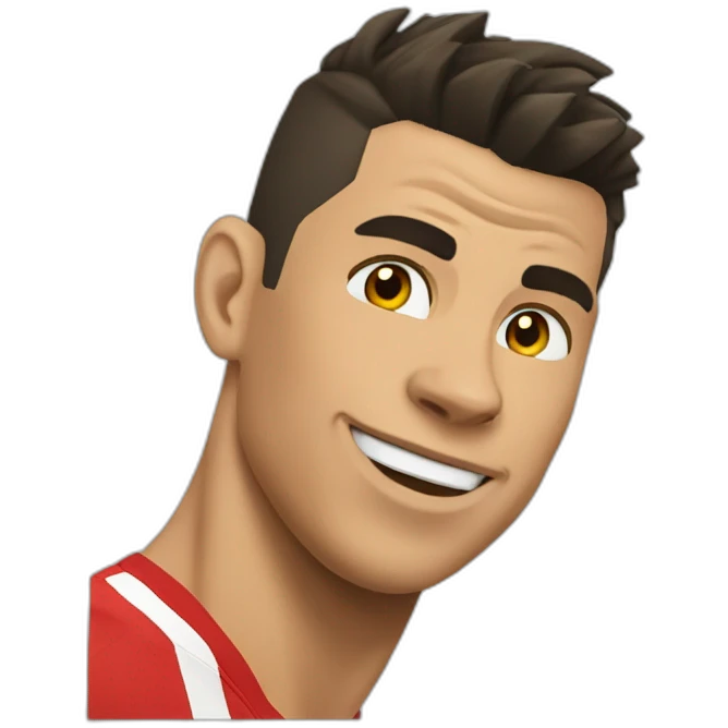 Cristiano Ronaldo le goat emoji