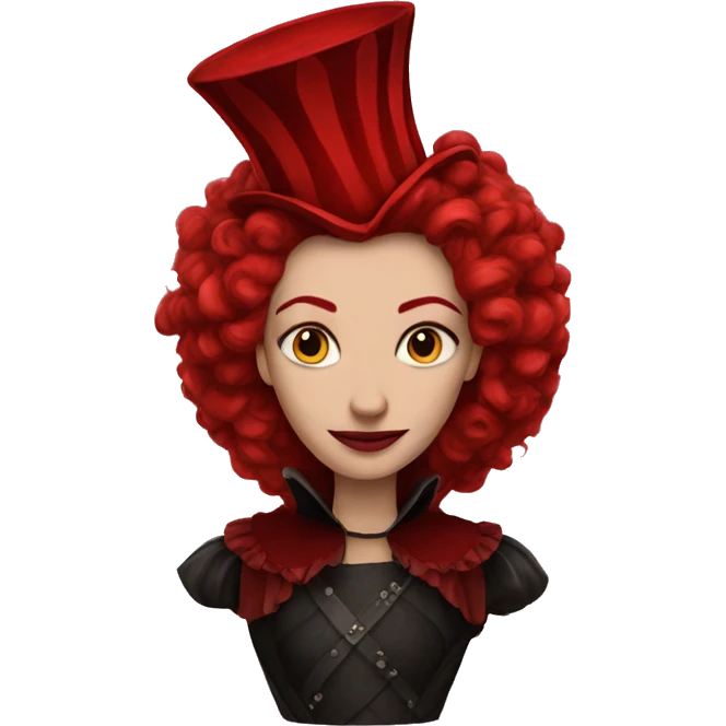 The red queen  emoji
