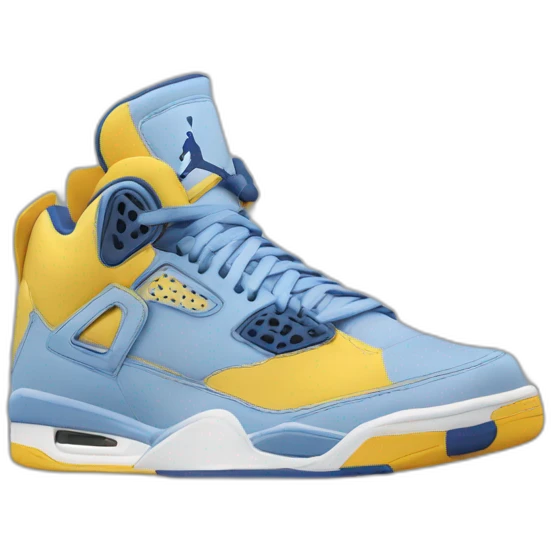 Jordan la paire de chaussures emoji