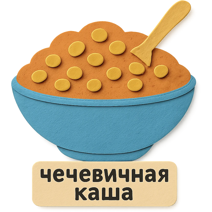 чечевичная каша emoji