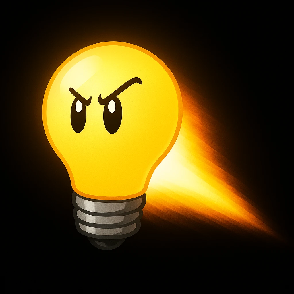 lightbulb emoji