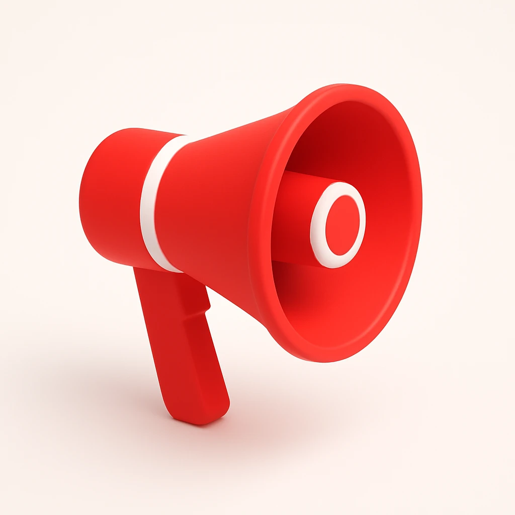 megaphone emoji