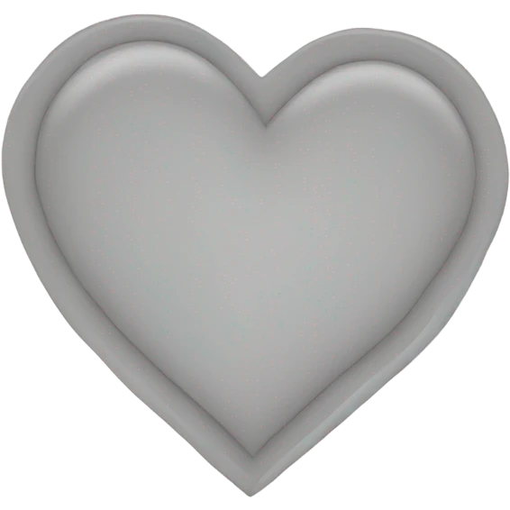 Heart outline emoji
