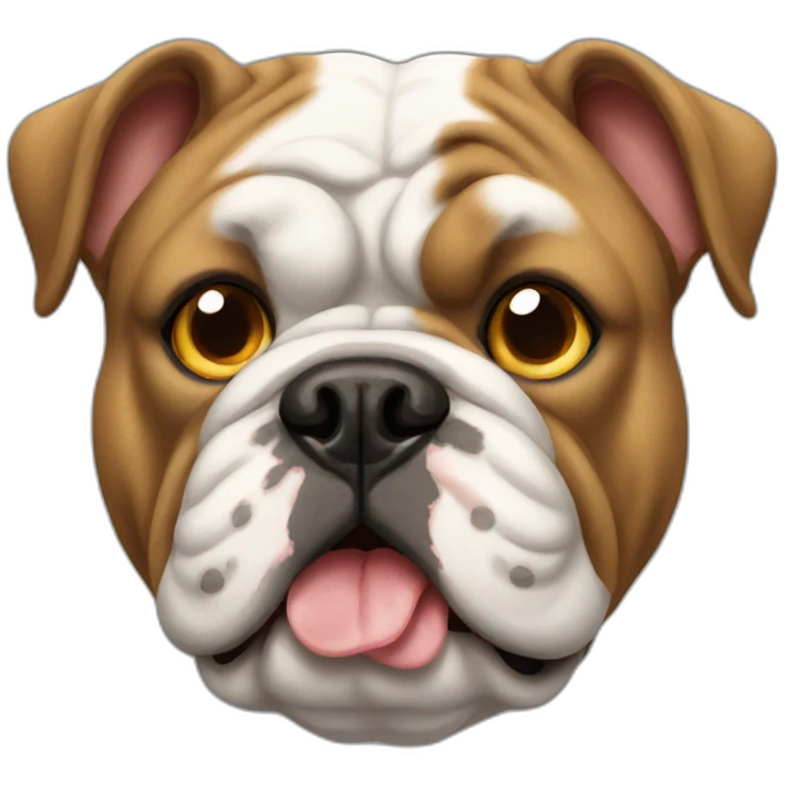 bulldog emoji