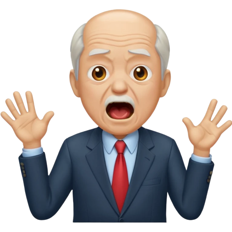 old man yells at keynote emoji