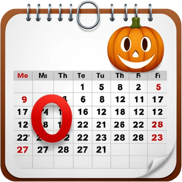 A month emoji