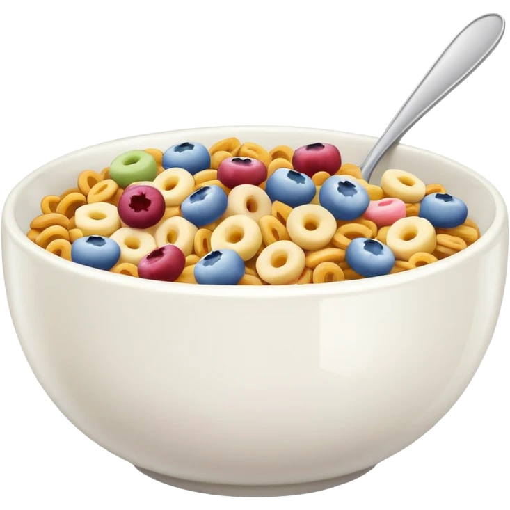 Cereal bowl emoji