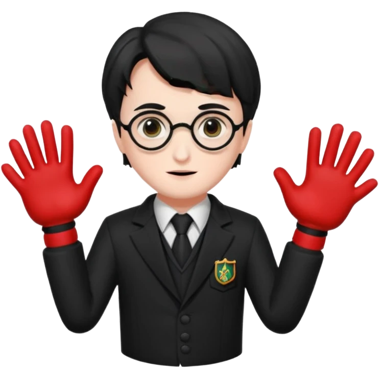 harry potter in squid game costume emoji