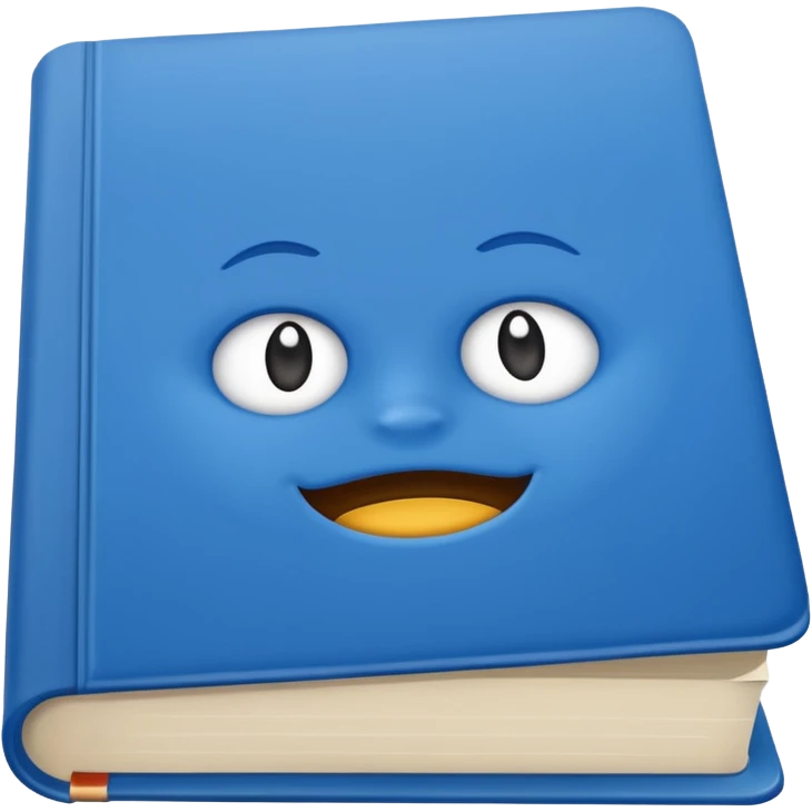A textbook for studying English language emoji