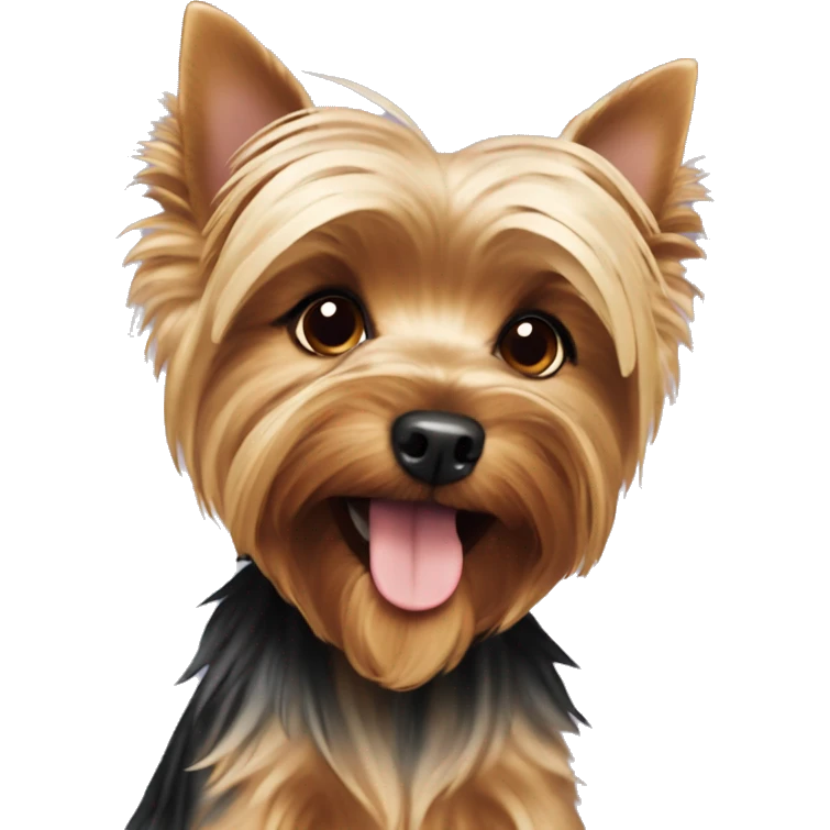 Yorkshire terrier ￼ emoji