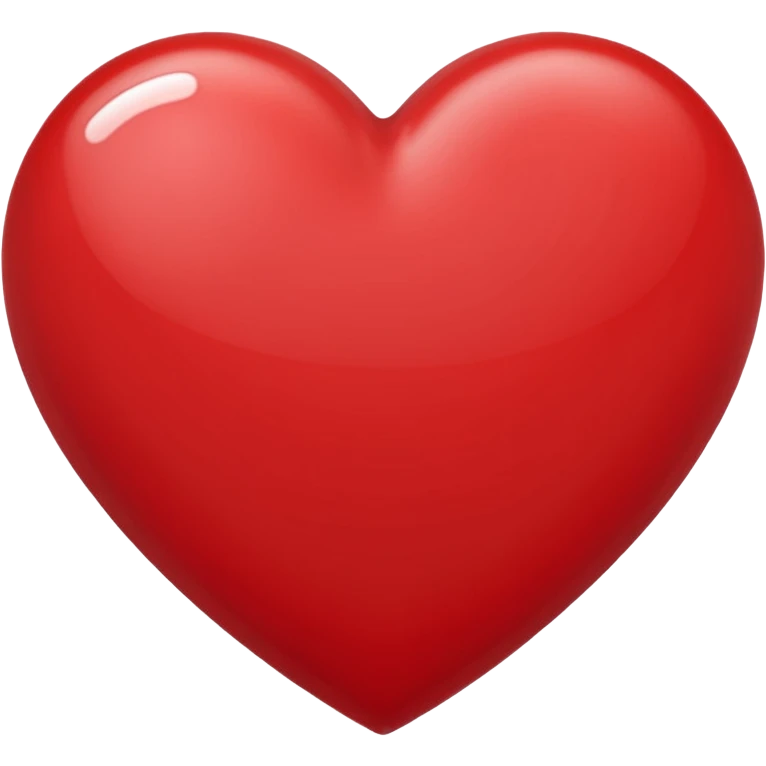 minimalist heart emoji