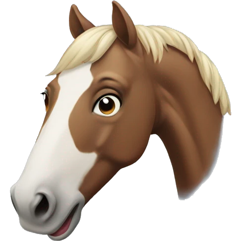 Horse jumoing emoji