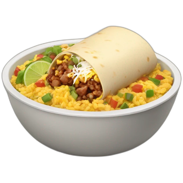 Burrito Bowl emoji