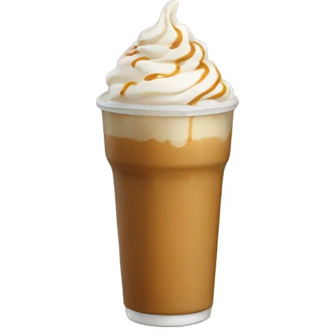 caramel frappe chino  emoji