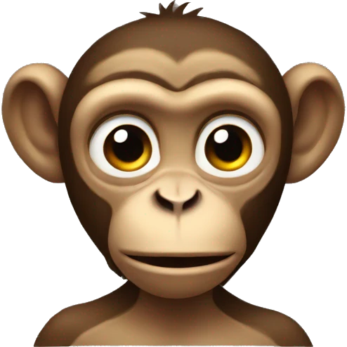 a monkey that emoji