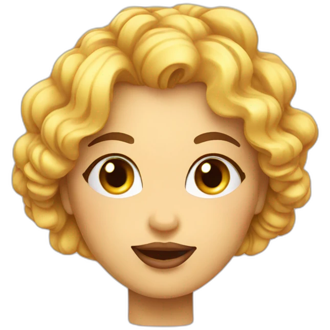 Smiley face with coquette  emoji