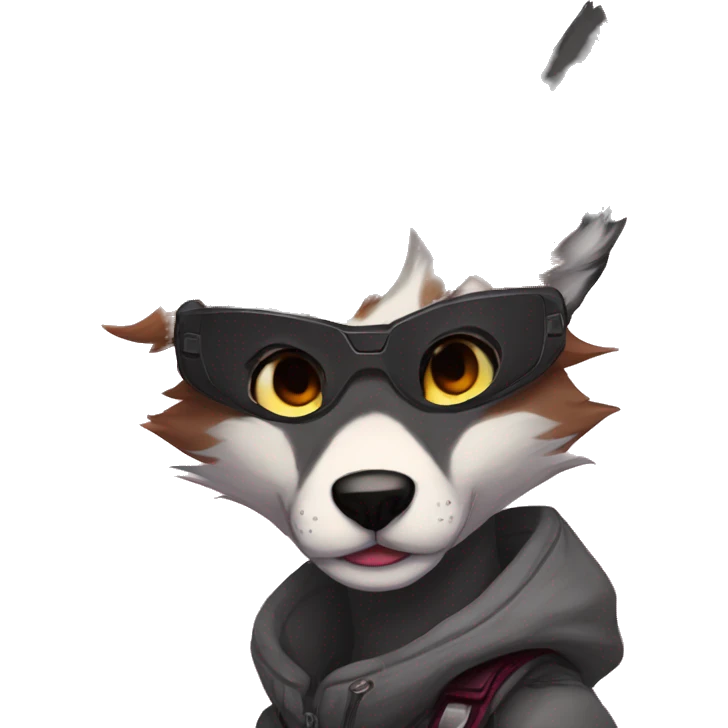 Edgy modern anthro furry by Falvie, LiLaiRa, AngieWolf emoji