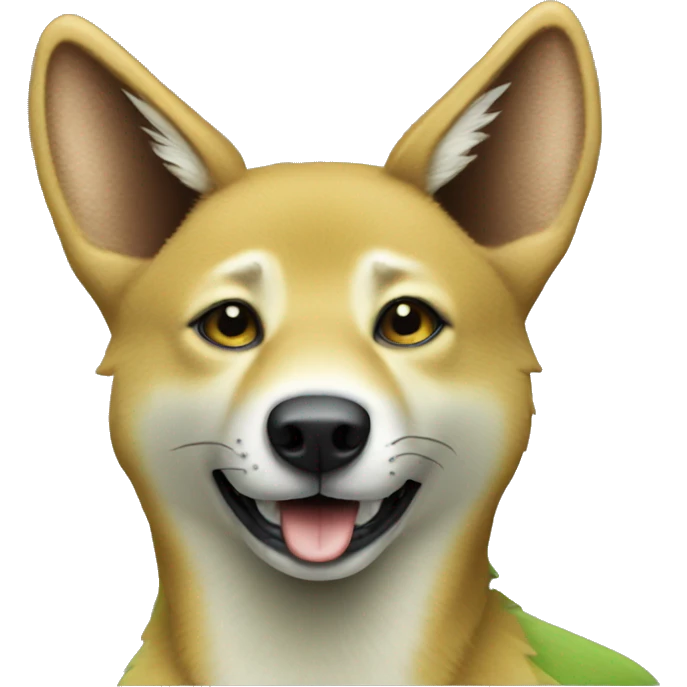 green dingo emoji