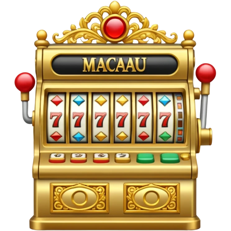 Slot machine, macau emoji