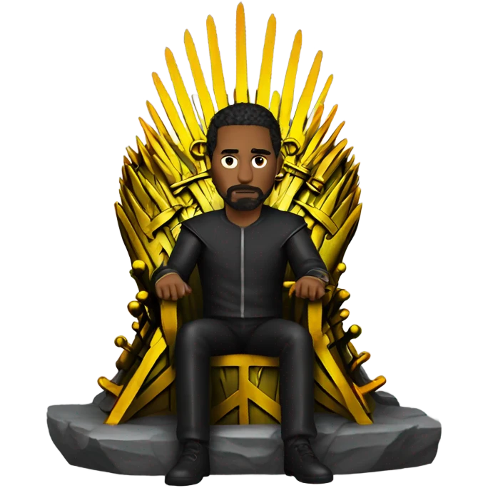 The iron throne  emoji