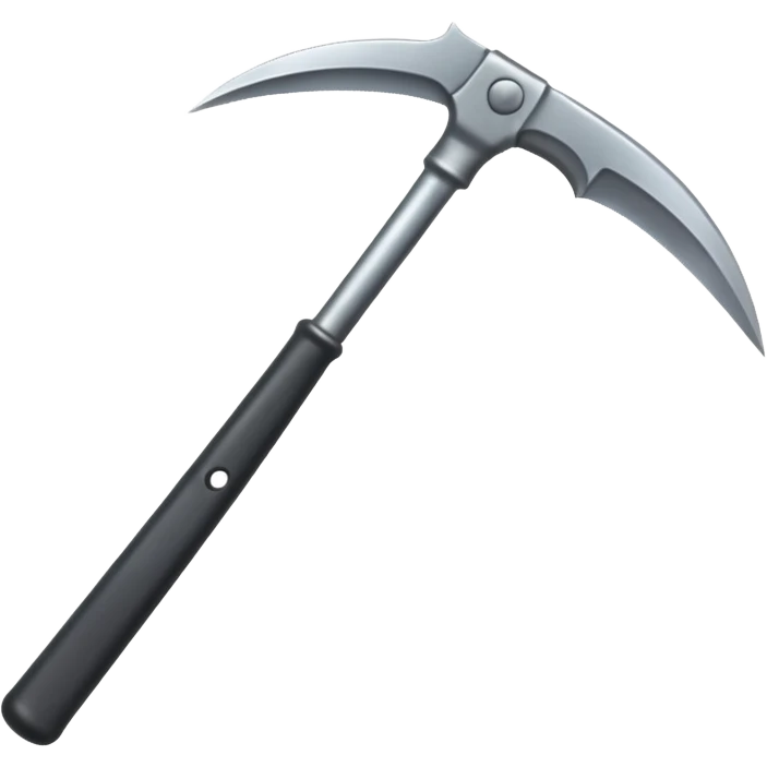 The sickle for mowing grass emoji