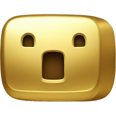 Youtube gold playbutton emoji