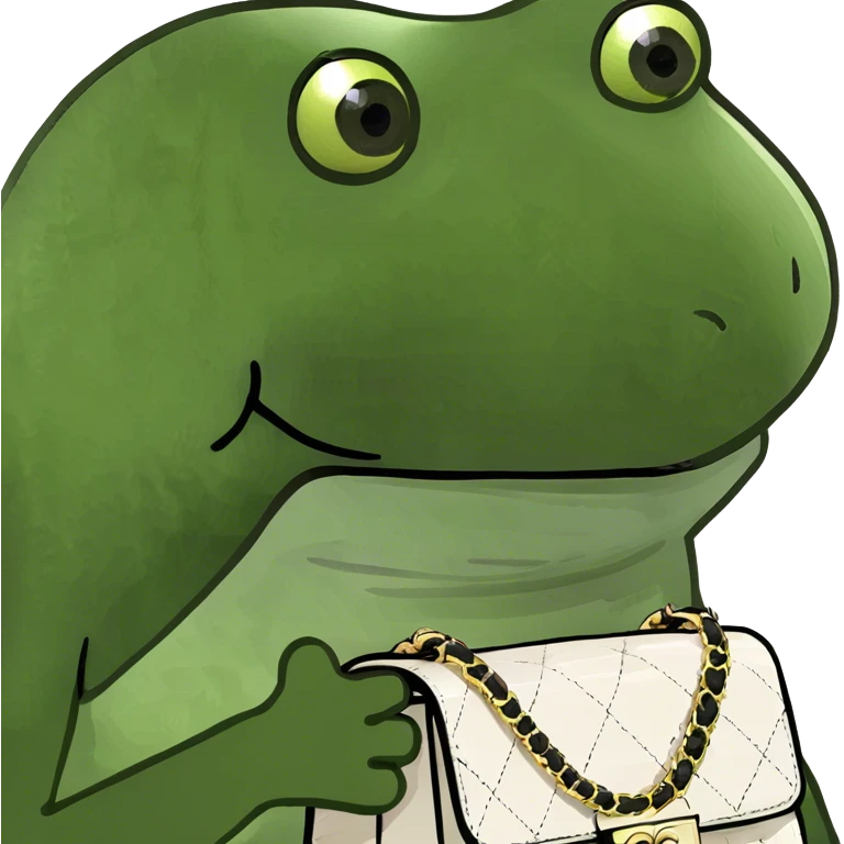 Chanel bag emoji